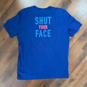 G/Fore Shut Your Face Men's Graphic T-Shirt Golf Casual Preppy Sz XL